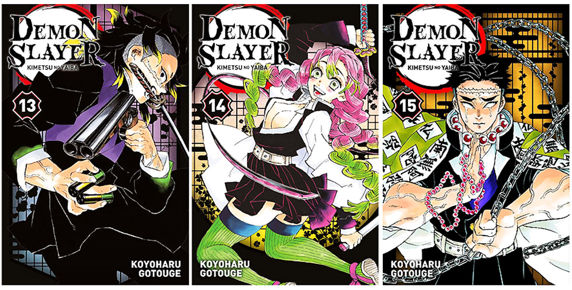 Tous Les Tomes De Demon Slayer