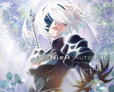 Affiche de 2B pour l'anime NieR:Automata Ver 1.1a